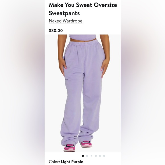 Oversized Women's Sweatpants - Picture 1 of 2